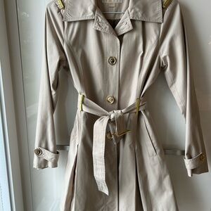 Micheal Kors beige trench coat